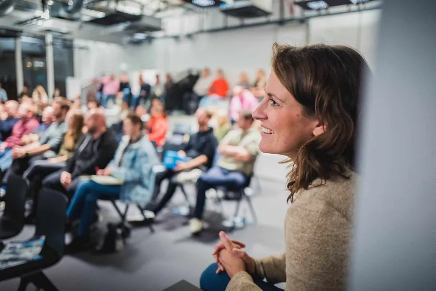 Teilnehmende bei den Startup Olympics